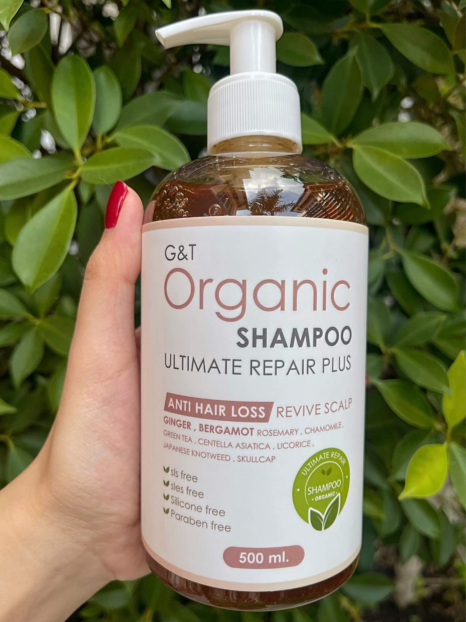 ภาพหน้าปก แชมพูลดผมร่วง  G&T Organic Shampoo Ultimate  ที่:2
