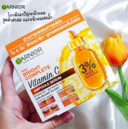 ภาพหน้าปก รีวิวแบบไม่จกตานะซิสสส! 6 วันรู้เรื่อง กับ Garnier Bright Complete Vitamin C Ampoule Serum ที่:0