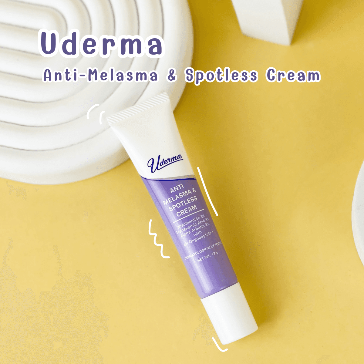 ภาพหน้าปก หยุด ฝ้า กระ จุดด่างดำ ด้วย Uderma Anti-Melasma & Spotless Cream ที่:0