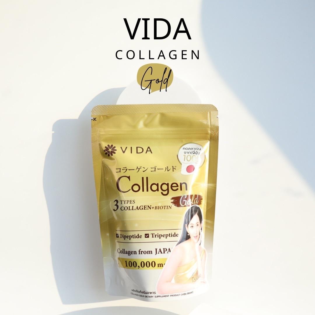 ภาพหน้าปก Vida Collagen Gold ตัวช่วยบำรุงผิวสำหรับสาววัยใกล้ 30 ที่:1
