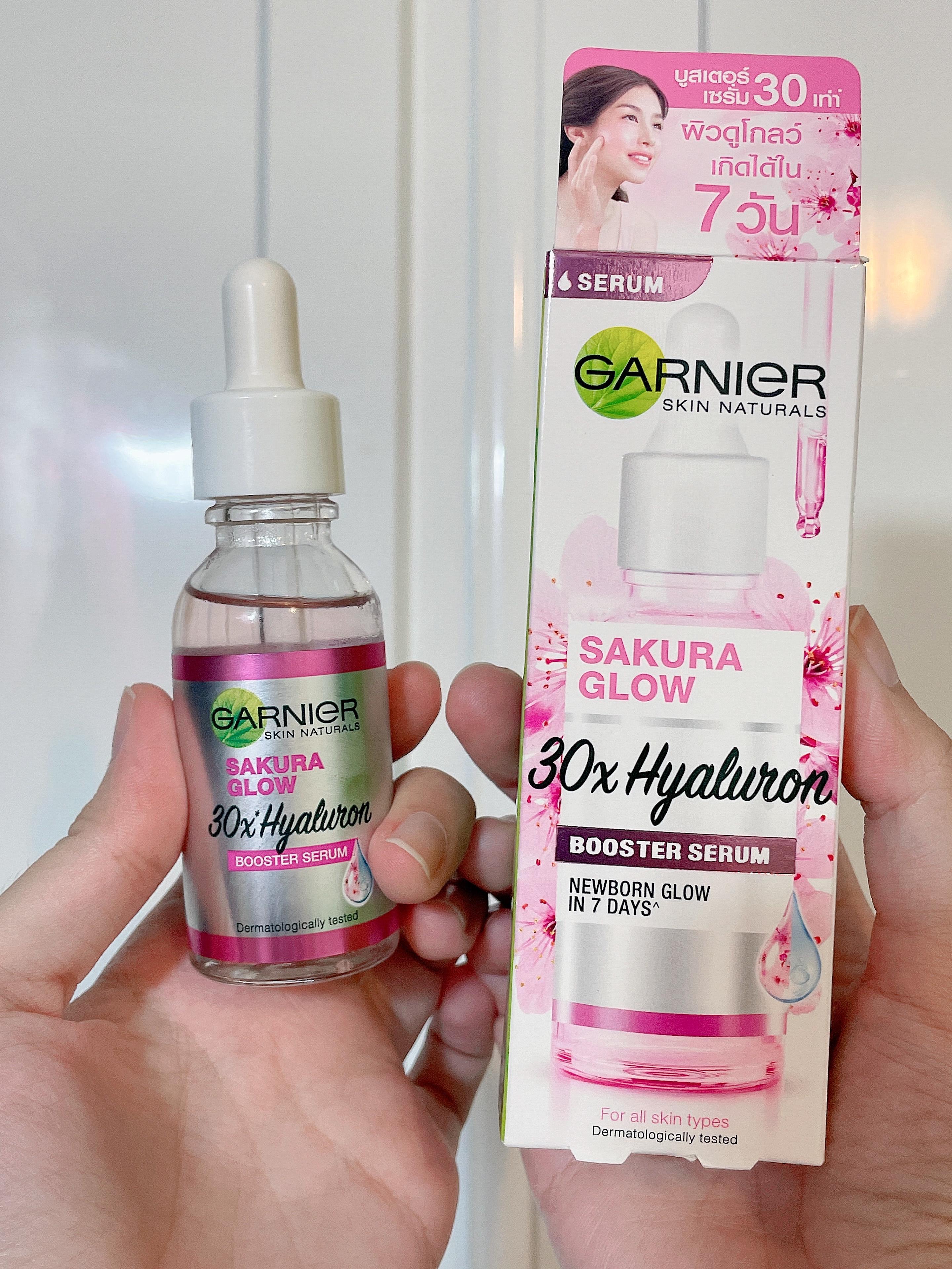 ภาพหน้าปก 🌈มาเป็นสาวผิวหน้าสุขภาพดี ไปกับ Garnier Sakura Glow Booster Serum🌸 ที่:2