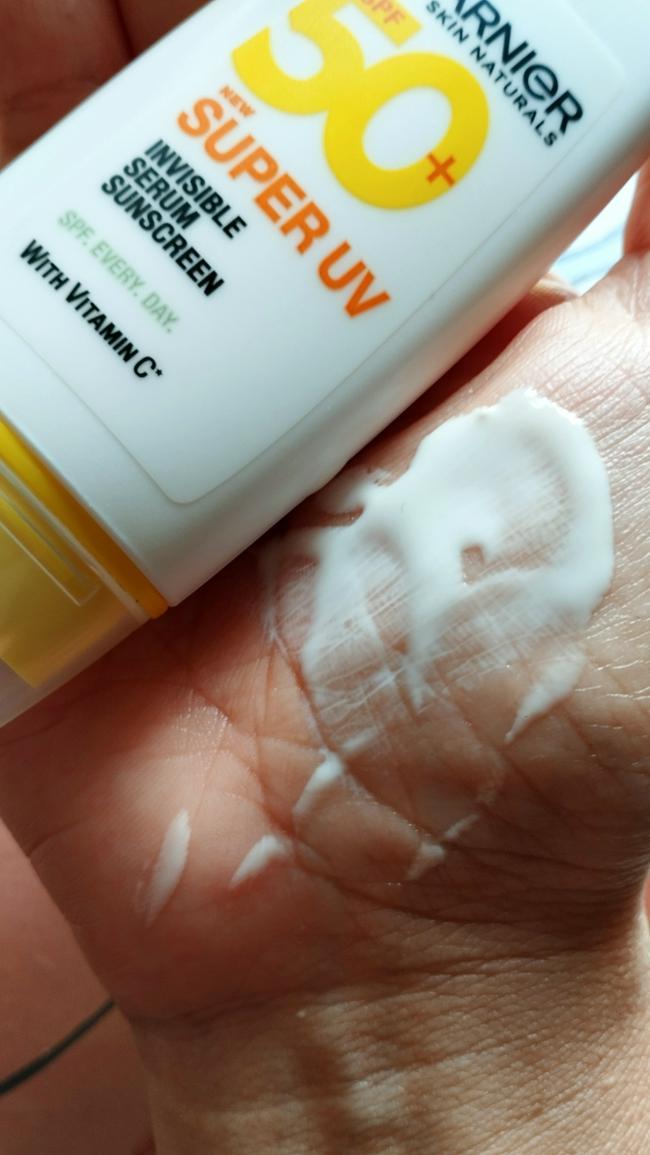 ภาพหน้าปก New กันแดด Garnier skin natural super UV Invisible Serum Sunscreen Super UV ที่:1