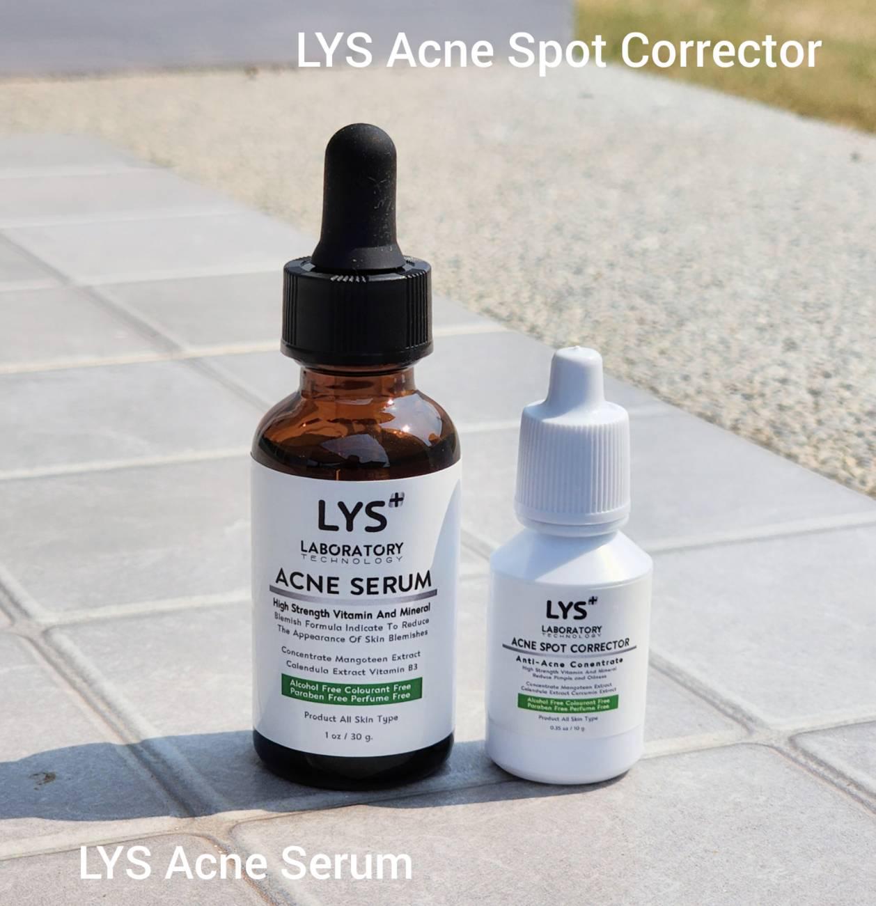 ภาพหน้าปก เซรั่มกู้ผิวแพ้สารสเตียรอยด์ แพ้ครีม หน้าติดสารสเตียรอยด์ ผิวแพ้ง่าย LYS Acne Serum และ LYS Acne Spot Corrector แบรนด์ lysofficialstore  ได้รับรางวัลส ที่:1