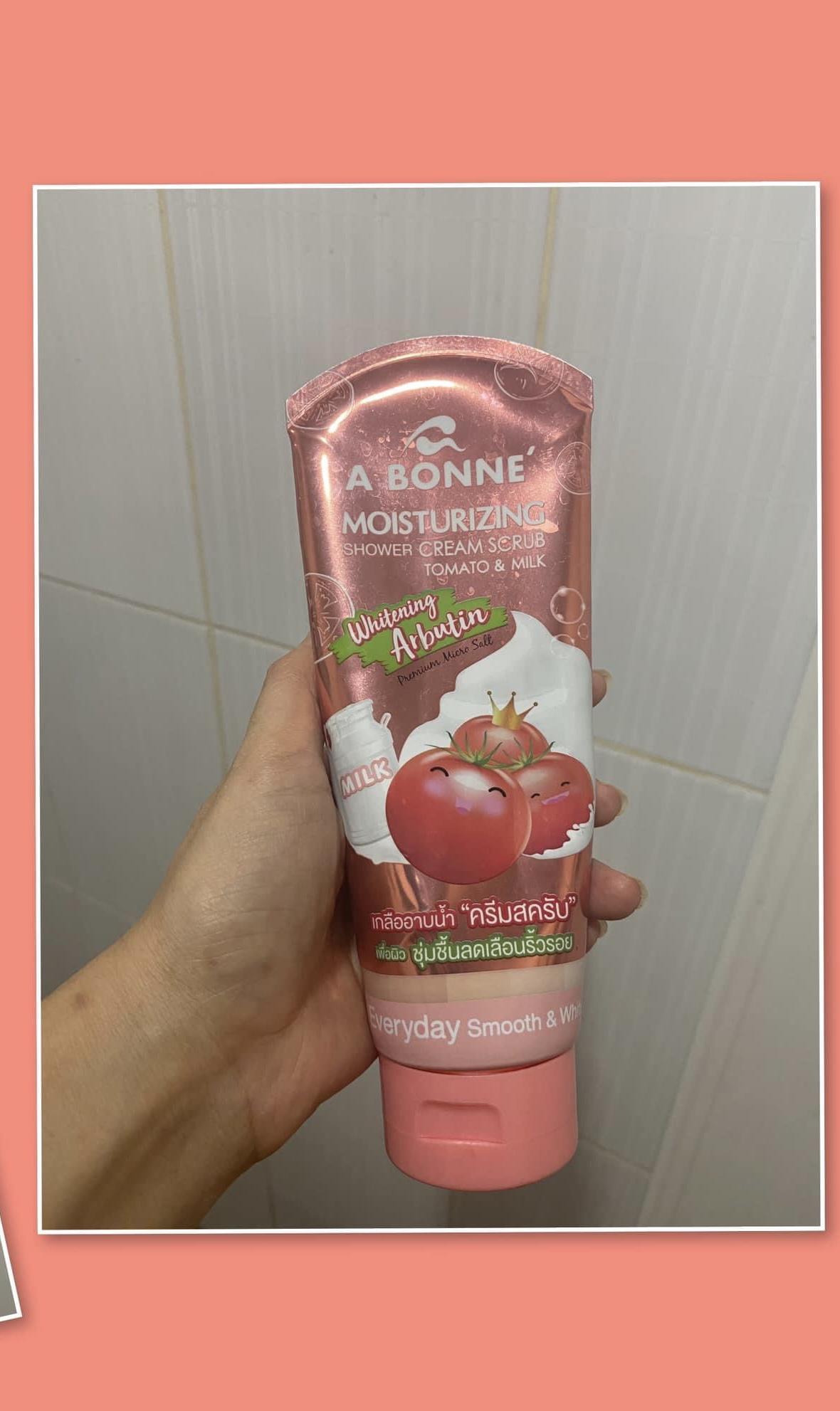 ภาพหน้าปก A BONNE’ Moisturizing Shower Cream Scrub Tomato & Milk ที่:0