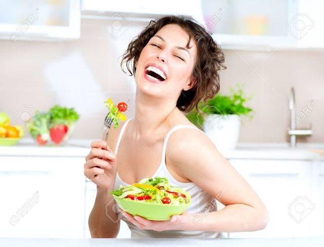 รูปภาพ:http://previews.123rf.com/images/subbotina/subbotina1303/subbotina130300185/18690589-Diet-Beautiful-Young-Woman-Eating-Vegetable-Salad--Stock-Photo-healthy.jpg