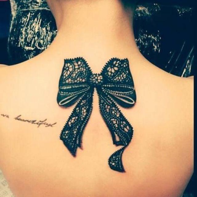 ภาพประกอบบทความ ฮิตสุดๆ "bow tattoo" แฟชั่นรอยสักสำหรับสุภาพสตรีวัยทีนที่ ห้ามพลาด !!