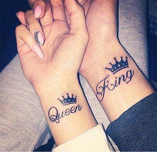 รูปภาพ:http://www.fashionlady.in/wp-content/uploads/2015/07/king-and-queen-wrist-tattoos.jpg