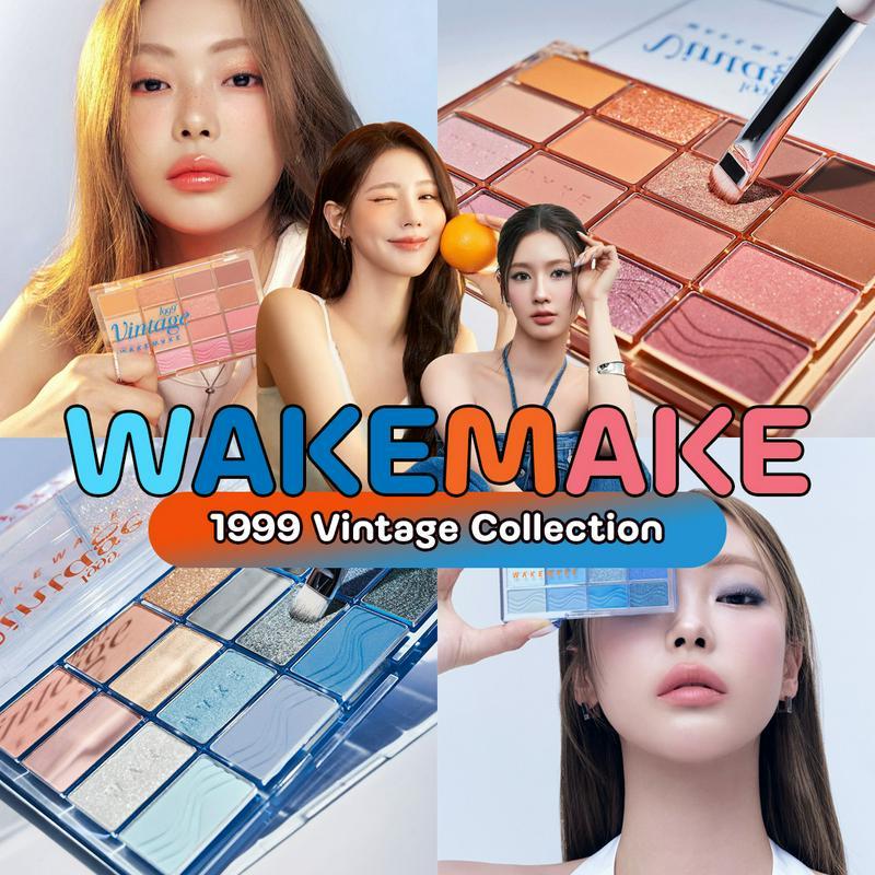 ตัวอย่าง ภาพหน้าปก:WAKEMAKE 1999 Vintage Collection พาเลตต์คอลใหม่ ติดแกลมแบบตัวแม่วินเทจ