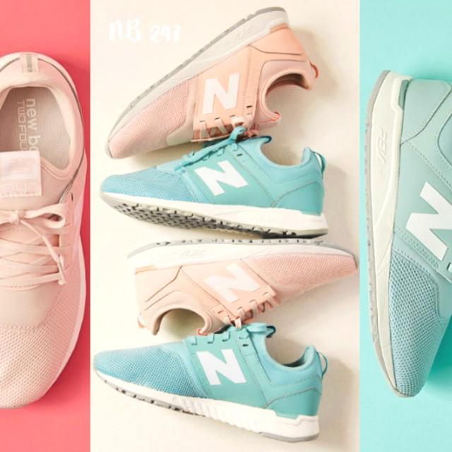 ภาพประกอบบทความ รองเท้าผ้าใบ New Balance 247 สี Pink & Mint Green' คอลเลคชั่นใหม่ ต้องได้สักคู่!