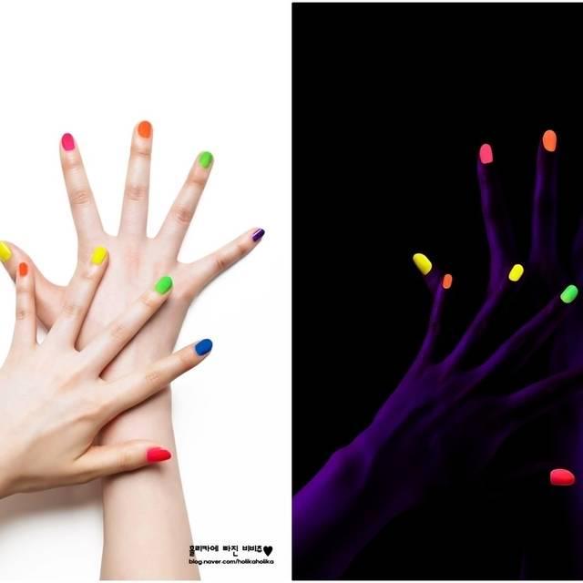 ภาพประกอบบทความ Neon Nail Color : เล็บนีออนสะท้อนแสง จัดจ้าน โดดเด่น!!