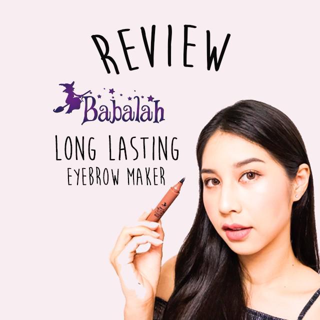 ภาพประกอบบทความ Review : Babalah Long Lasting Tattoo Eyebrow Maker  เมจิกสักคิ้ว เขียนง่าย ติดทนจริงมั้ย?