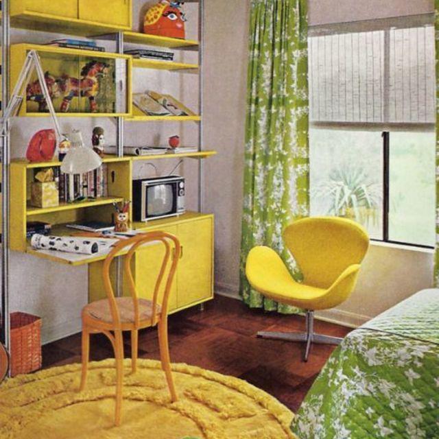 ภาพประกอบบทความ ไอเดียแต่งห้องนอนให้ดูสวยเหมือนธรรมชาติด้วย "สีเหลืองและสีเขียว" สองสีที่เกิดมาคู่กัน!