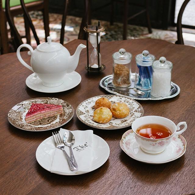ภาพประกอบบทความ The' Tea House ร้านชาสไตล์ฝรั่งเศสสุดหรู เปิดแล้วที่ช่างชุ่ย!