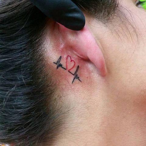 รูปภาพ:http://i.styleoholic.com/2017/07/Small-black-and-red-tattoo-behind-the-ear.jpg