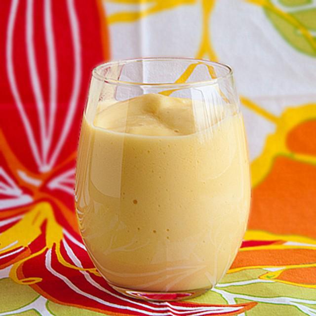ตัวอย่าง ภาพหน้าปก:Pineapple Mango Smoothie สูตรสมูทตี้อุดมผลไม้สด ดื่มวนไปแบบได้ประโยชน์ 😍🍹