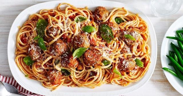 รูปภาพ:https://img.taste.com.au/O1ofwjUO/w1200-h630-cfill/taste/2016/11/spaghetti-with-meatballs-and-spicy-tomato-sauce-102298-1.jpeg