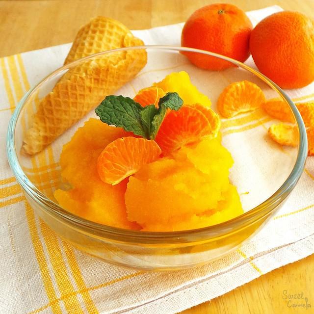 ภาพประกอบบทความ ดับร้อนด้วยของเย็น 😋🍨 ไอศกรีมซอร์เบต์ส้ม อร่อยเพลินไร้พุง กินเท่าไหร่ก็ไม่อ้วน 👌