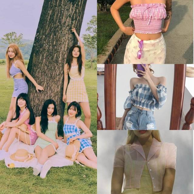 ภาพประกอบบทความ รวม 50 ไอเดียแมทช์แฟชั่น "ลายสก็อตสีสดใส" ในธีม "ซัมเมอร์" แบบสาวๆ  Red Velvet 