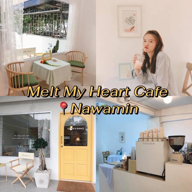 ภาพประกอบบทความ Melt My Heart Cafe คาเฟ่มินิมอลสไตล์เกาหลีย่านนวมินทร์