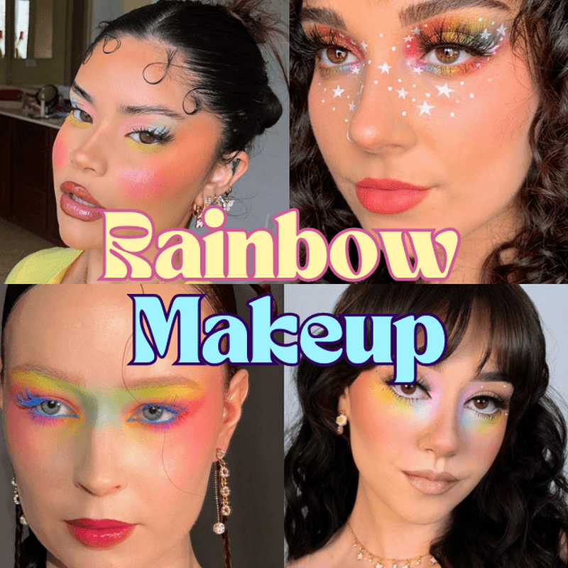 ตัวอย่าง ภาพหน้าปก:แต่งหน้าสีรุ้ง อัปเดตไอเดีย Makeup สดใส แสดงพลังความหลากหลาย Pride Month2024