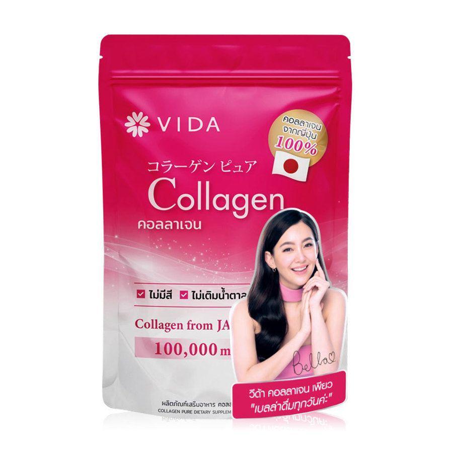 รูปภาพ:อาหารเสริมลดสิว ลดเลือนริ้วรอย Vida Collagen Pure
