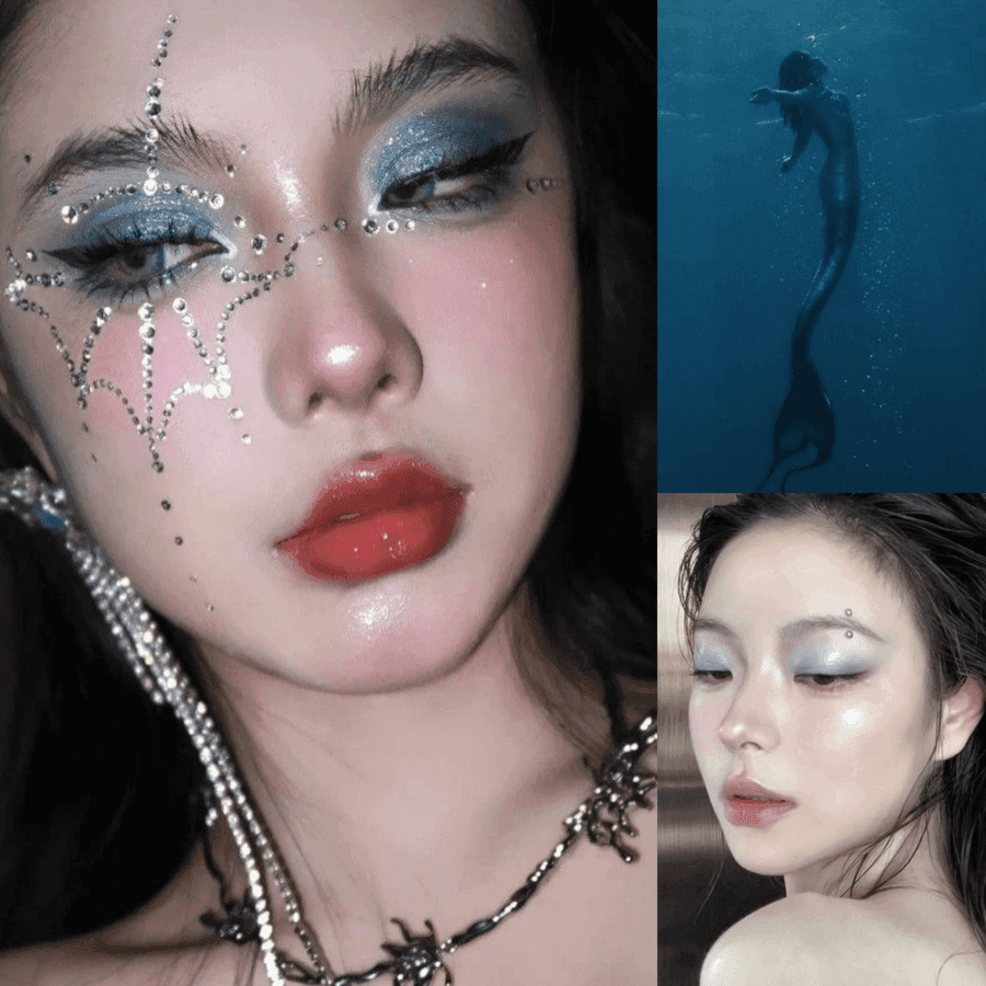 ภาพประกอบบทความ Siren Makeup เทรนด์แต่งหน้าแฟนซี พร้อมเล่าตำนานไซเรน สิ่งลี้ลับแห่งท้องทะเล