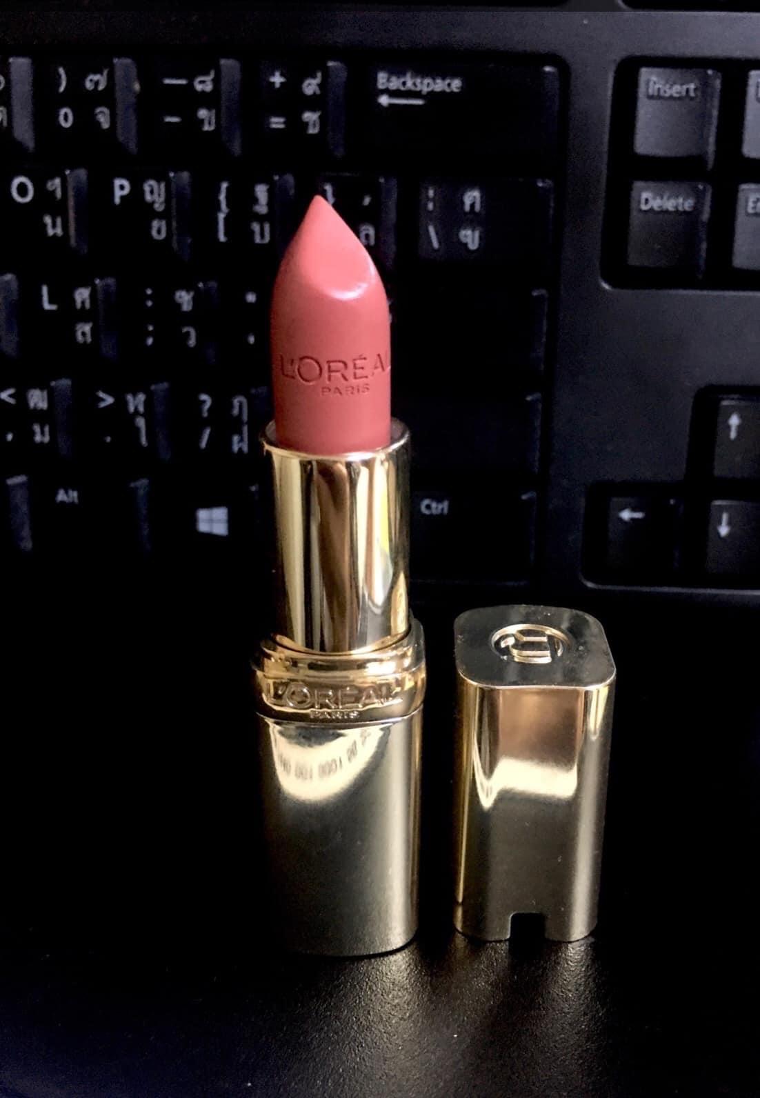 ภาพหน้าปก รีวิว L'Oreal Paris Color Riche Satin Lipstick สี 164 ที่:0