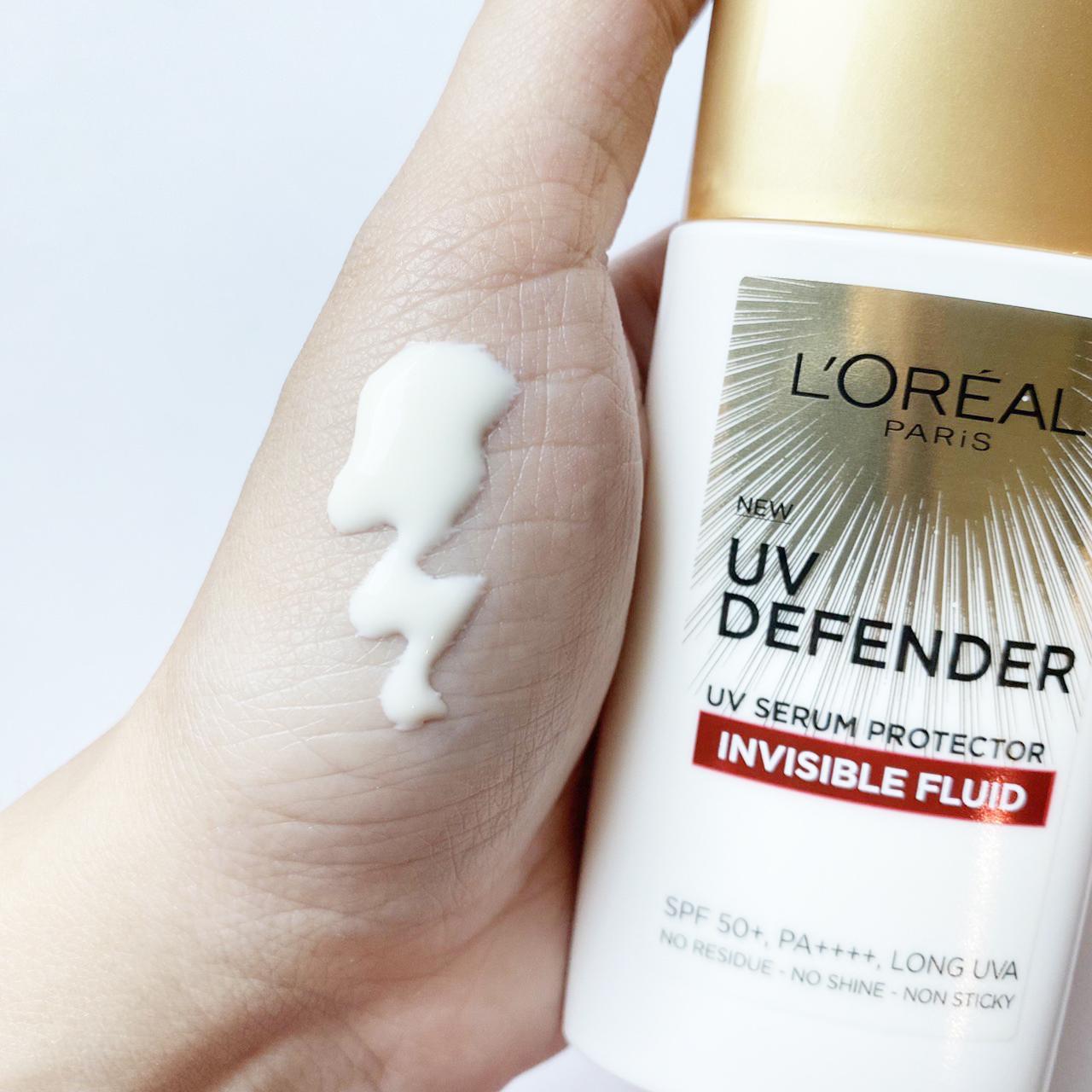 ภาพหน้าปก บอกต่อกันแดดล่องหน!! UV Defender Invisible Fluid ตัวใหม่ของ L'Oréal Paris เนื้อเบาผิวมากกก ที่:1