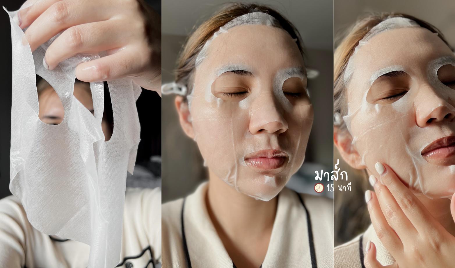 ภาพหน้าปก Haul!! ไอเทมใหม่✨มาส์กที่ = การทาเซรั่ม 10 ครั้ง | SEWA Facial Treatment Mask ที่:1