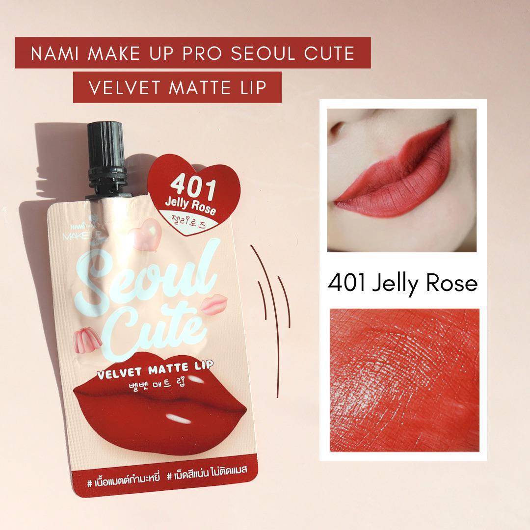ภาพหน้าปก Nami Make Up Pro Seoul Cute Velvet Matte Lip  ที่:1