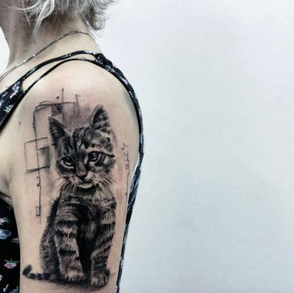 รูปภาพ:http://tattooblend.com/wp-content/uploads/2015/12/cat-tattoo-design.jpg