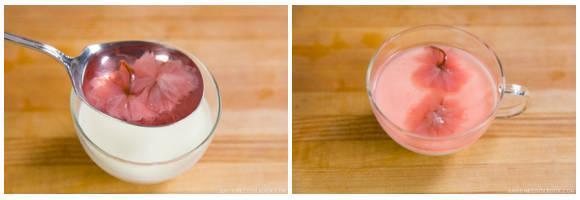 รูปภาพ:http://www.justonecookbook.com/wp-content/uploads/2016/03/Cherry-Blossom-Milk-Pudding-16.jpg