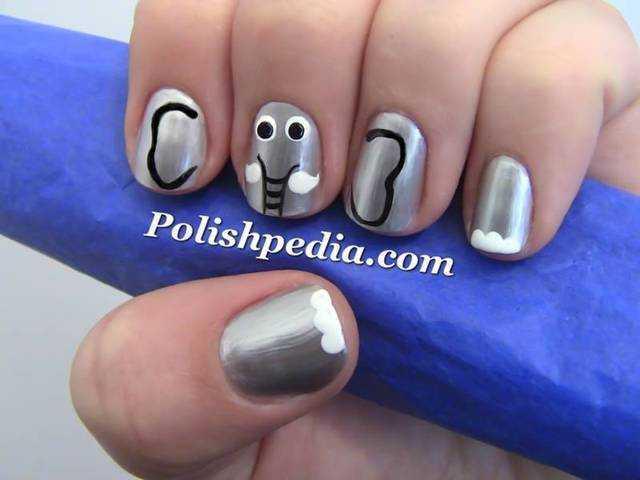 รูปภาพ:http://stuffpoint.com/nails/image/183260-nails-elephant-nails.jpg