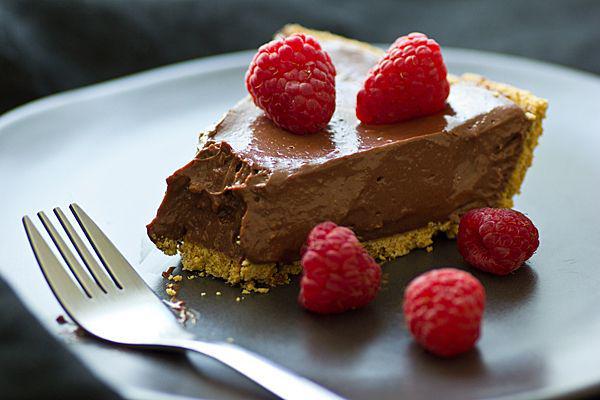 รูปภาพ:https://chocolateraspberrytofupie.files.wordpress.com/2014/05/chocolate_raspberry_tofu_pie.jpg