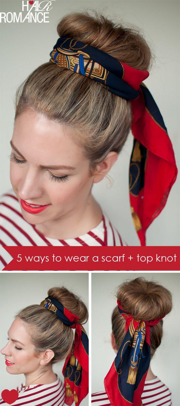รูปภาพ:http://hairromance-3df0.kxcdn.com/wp-content/uploads/2012/04/5-ways-scarf-top-knot-hairstyle-sash.jpg