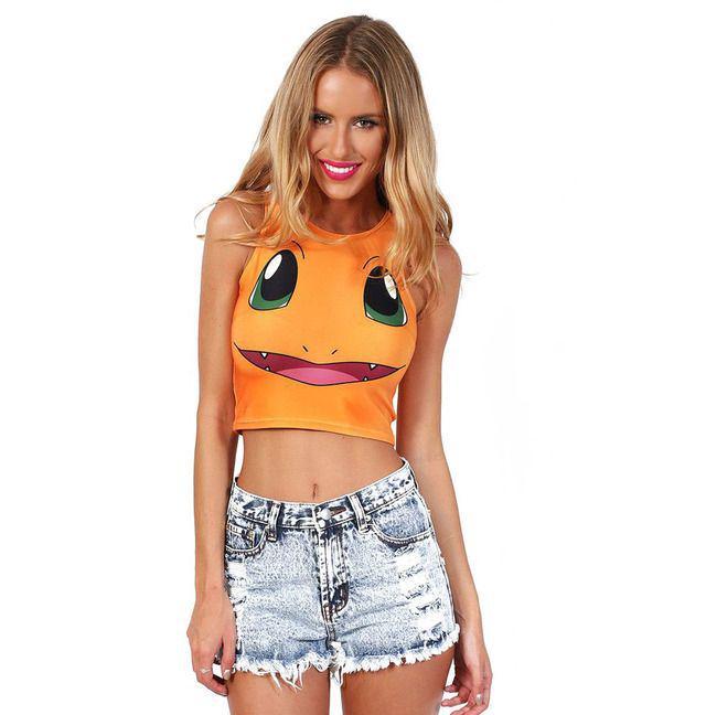 รูปภาพ:http://g02.a.alicdn.com/kf/HTB13HNaJXXXXXbAXXXXq6xXFXXXD/hot-sale-2015-o-neck-Pokemon-pattern-3d-print-crop-top-sleeveless-short-casual-fitness-women.jpg