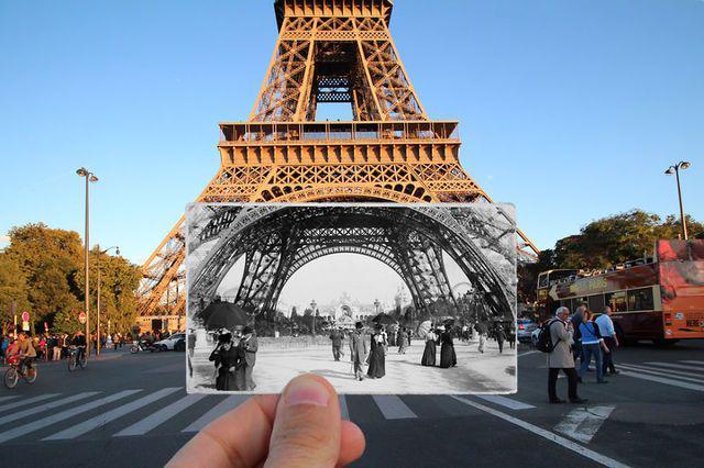 รูปภาพ:http://static.boredpanda.com/blog/wp-content/uploads/2016/03/i-combined-old-and-new-photos-of-paris-to-bring-history-to-life__880.jpg