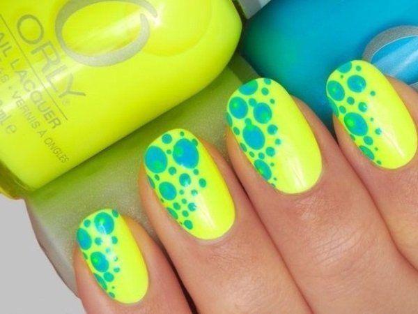 รูปภาพ:http://nenuno.co.uk/wp-content/uploads/2016/03/Yellow-Nail-Art-3.jpg