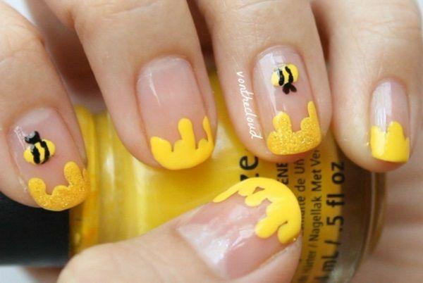 รูปภาพ:http://slodive.com/wp-content/uploads/2016/04/summer-bee-nail-art-5.jpg