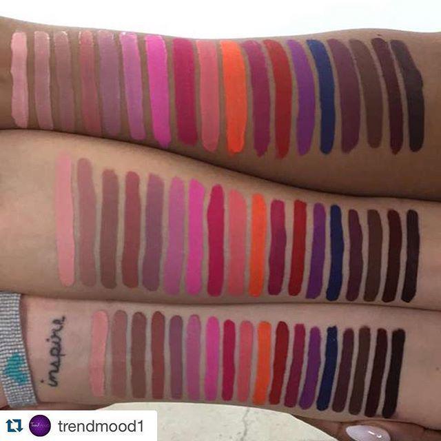 รูปภาพ:http://leopardprinteverything.com/wp-content/uploads/2016/03/too-faced-melted-matte-liquified-matte-lipstick-swatches.jpg