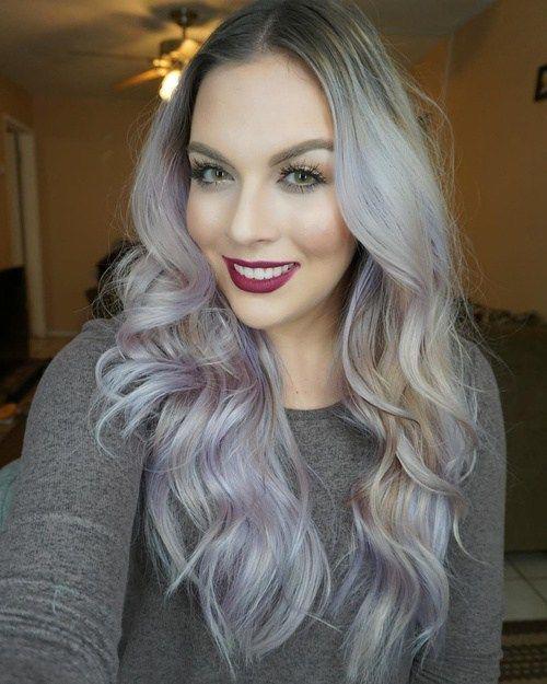 รูปภาพ:http://i2.wp.com/therighthairstyles.com/wp-content/uploads/2015/10/6-ash-blonde-hair-color-with-pastel-purple-balayage.jpg?w=500