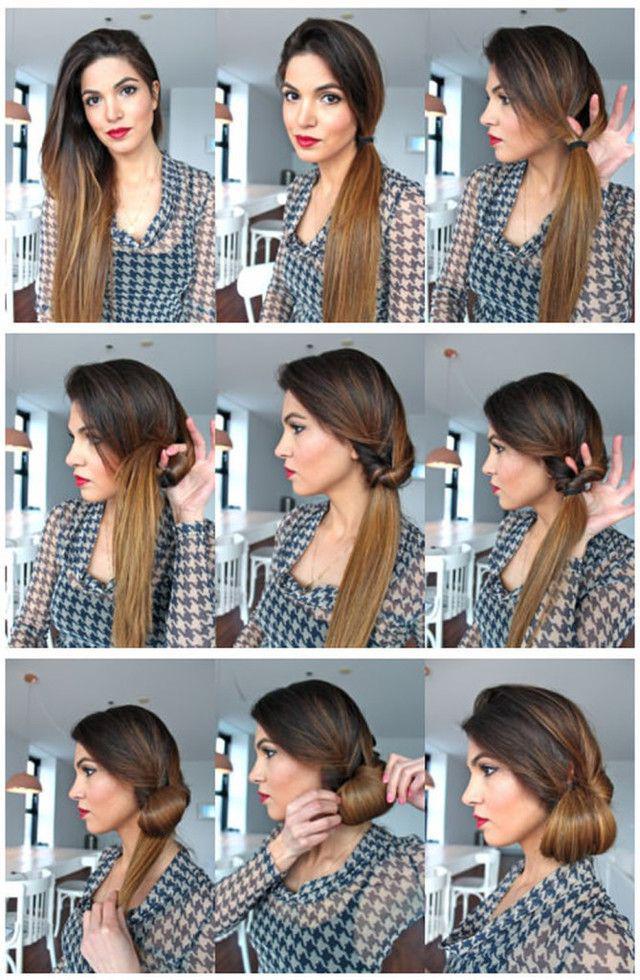 รูปภาพ:http://fashionbeautynews.com/wp-content/uploads/2015/01/easy-hairstyles-to-do-at-home-step-by-step-669x1024.jpg