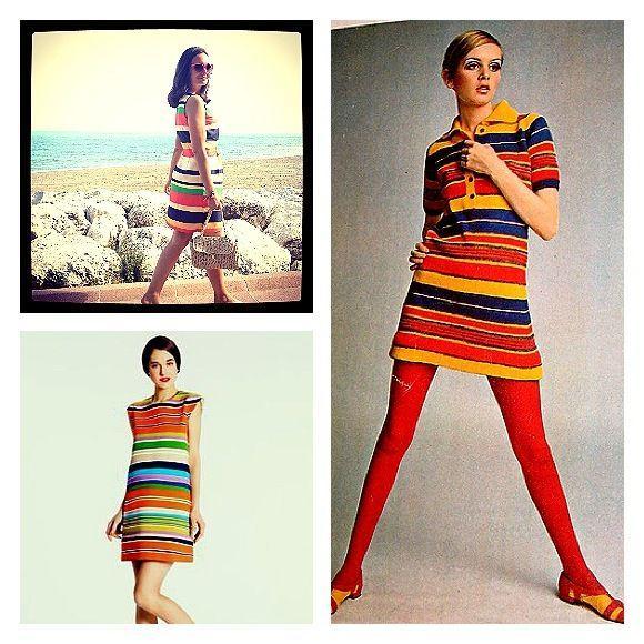 รูปภาพ:http://romantiqueandrebel.com/wp-content/uploads/2013/06/Stripey-60s-dresses.jpg