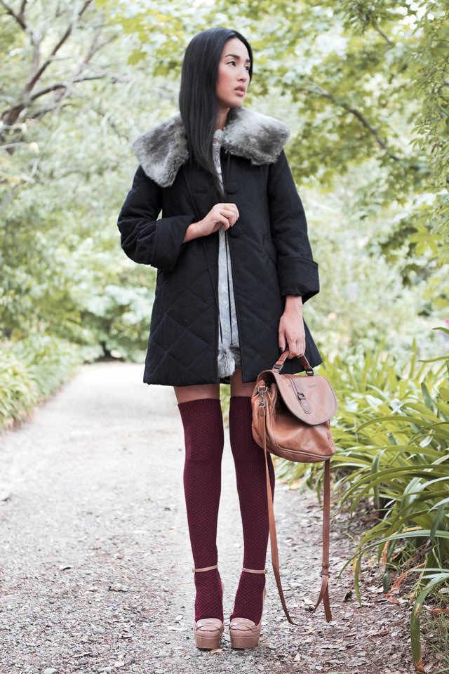 รูปภาพ:http://glamradar.com/wp-content/uploads/2015/11/4.-puffer-coat-with-socks-and-heels.jpg