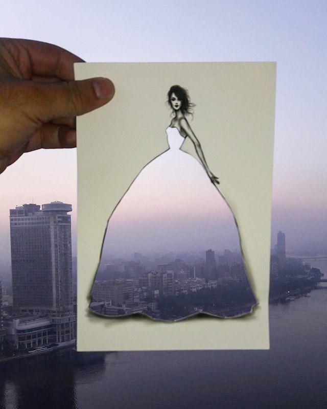 รูปภาพ:http://static.boredpanda.com/blog/wp-content/uploads/2016/08/paper-cutout-dresses-shamekh-al-bluwi-01.jpg