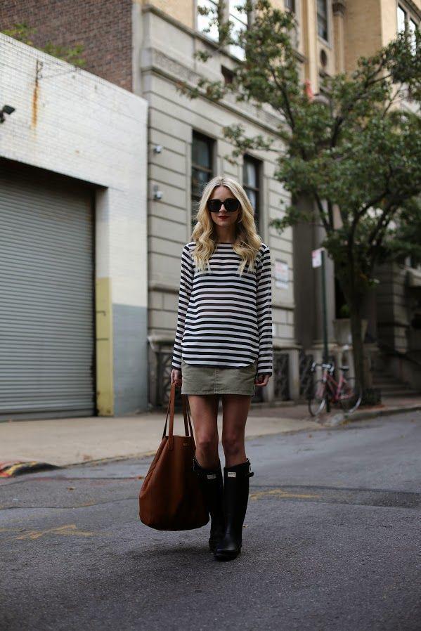 รูปภาพ:http://glamradar.com/wp-content/uploads/2015/12/3.-striped-shirt-dress-with-rain-boots.jpg