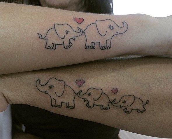 รูปภาพ:http://www.spiritustattoo.com/wp-content/uploads/2015/11/baby-elephant-tattoo-mama.jpg