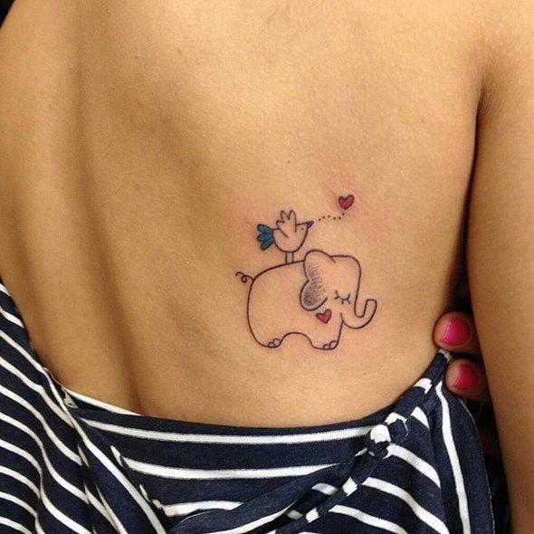 รูปภาพ:http://www.spiritustattoo.com/wp-content/uploads/2015/11/baby-elephant-lower-back-tattoos.jpg