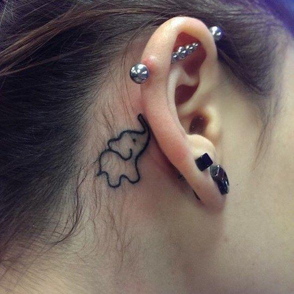 รูปภาพ:http://www.spiritustattoo.com/wp-content/uploads/2015/11/small-elephant-tattoo-behind-ear.jpg