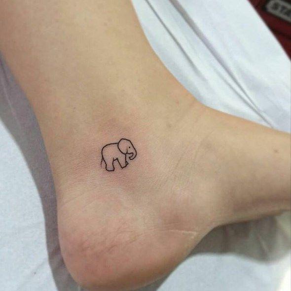 รูปภาพ:http://www.spiritustattoo.com/wp-content/uploads/2015/11/small-baby-elephant-ankle-tattoo-tiny.jpg